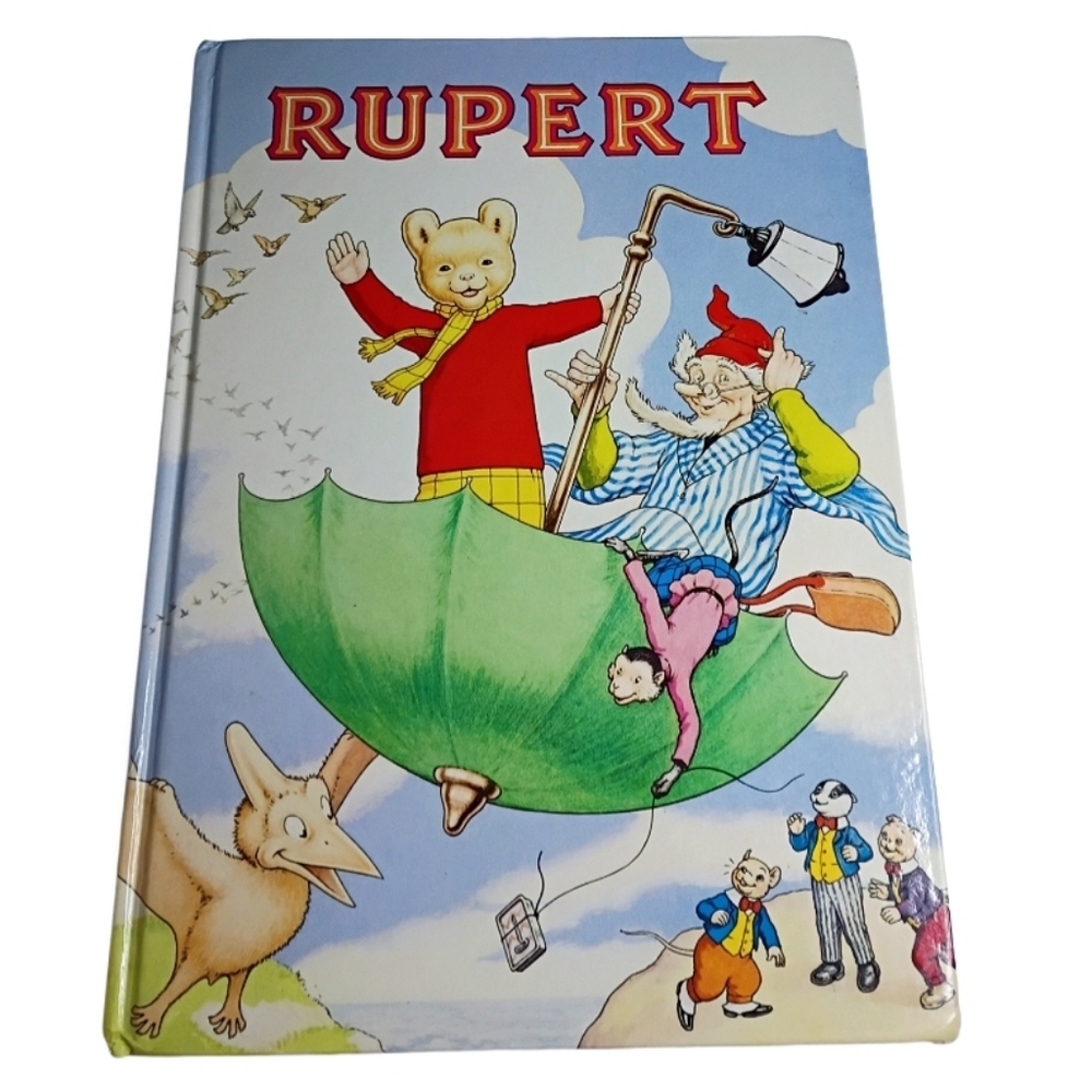 NEW Vintage 1988 UK Rupert Illustrated Storybook - Picture 2 of 14